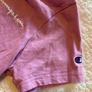 Champion cropped tee